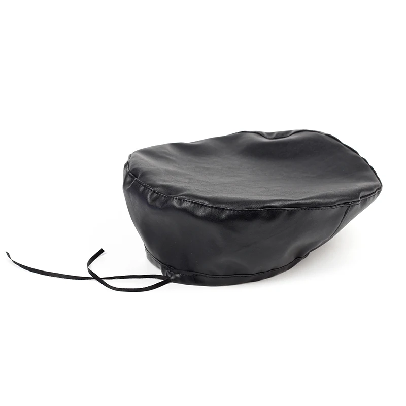 Берет из искусственной кожи для мужчин и женщин зимняя плоская шапка Модный