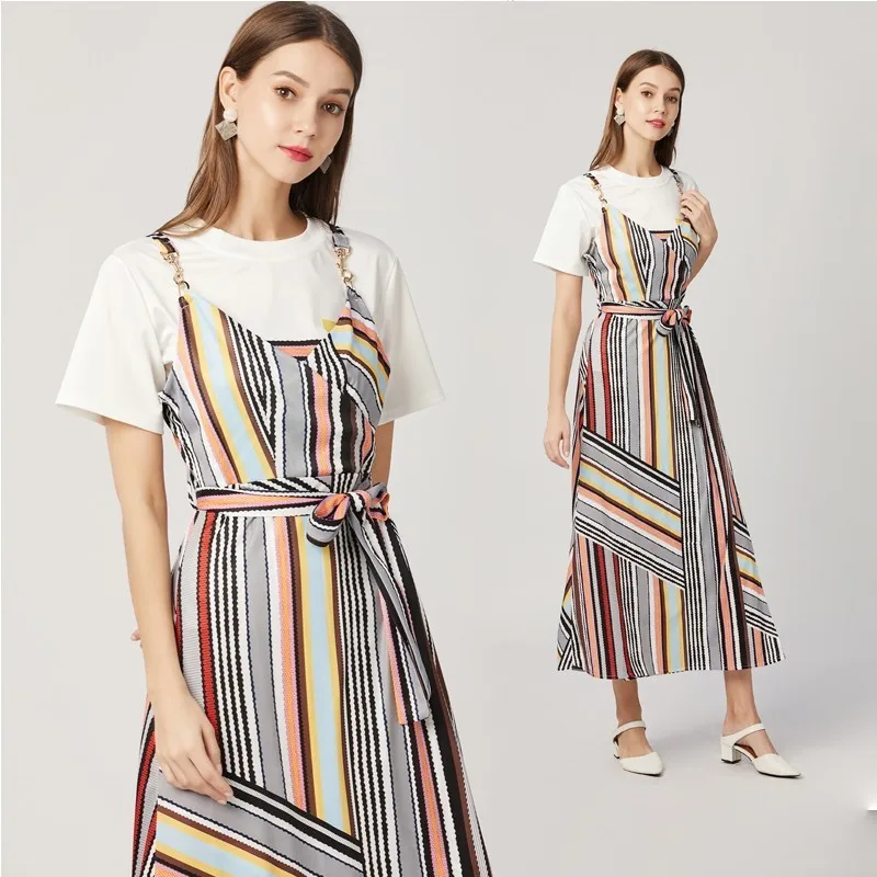 2019 новые летние женские костюмы Белый хлопок футболка с коротким рукавом +