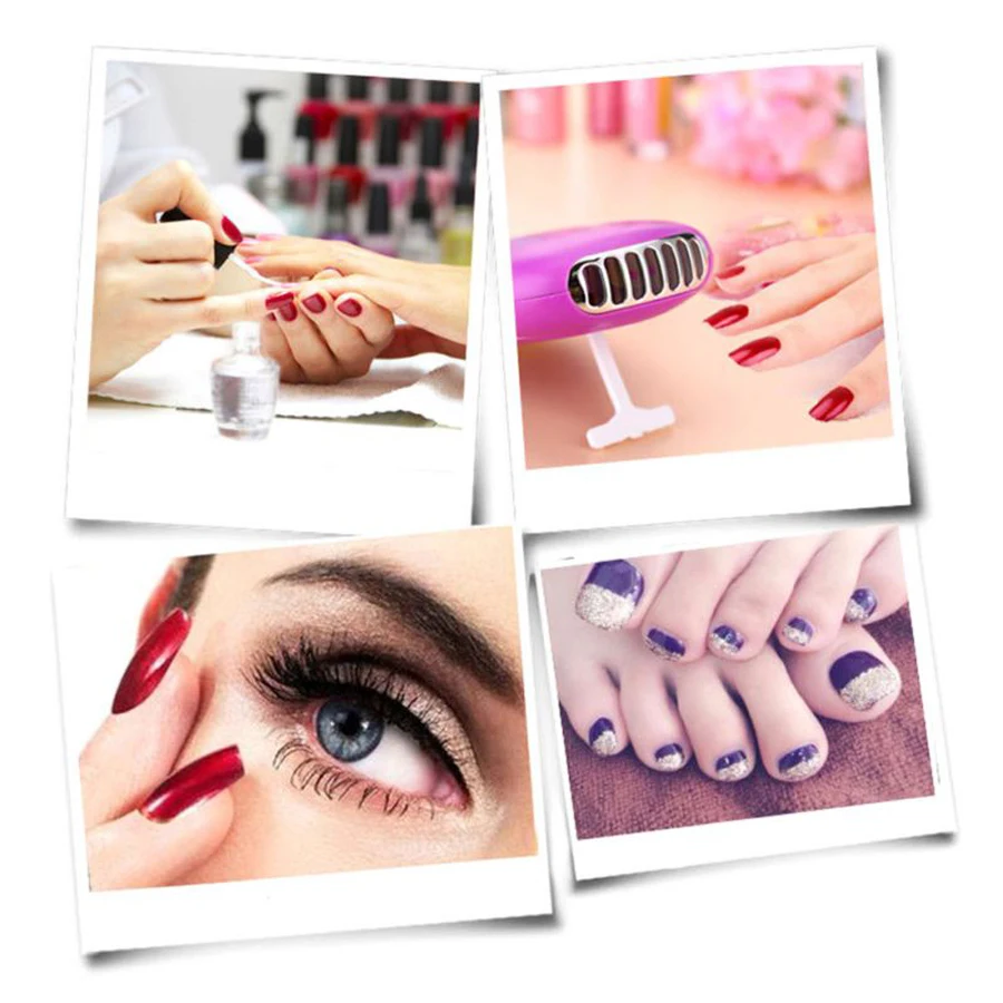 Мини фен GLAMLASH для ресниц с USB подключением кондиционер наращивания клей