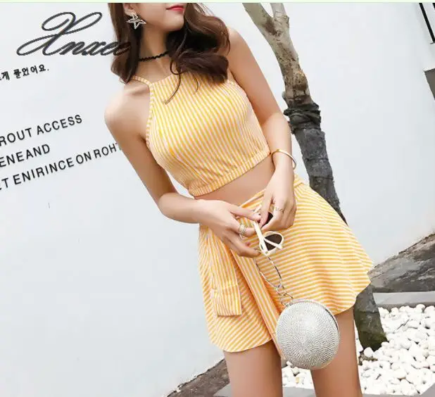 

Women Girls Set Floral Print Off Shoulder Vest Tank Tops Mini Shorts Bandage Pants Set Summer Beach Wear Suit