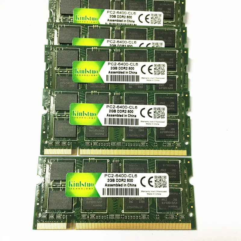 Фирменная Новинка ОЗУ 2 Гб pc2 6400 800 МГц 2RX8 памяти ноутбука 2G 5300 ddr2 667 200pin полная