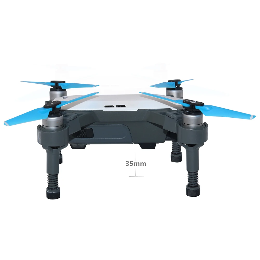 Прочный амортизационный Штатив для DJI Spark шасси запчасти поставки черный |