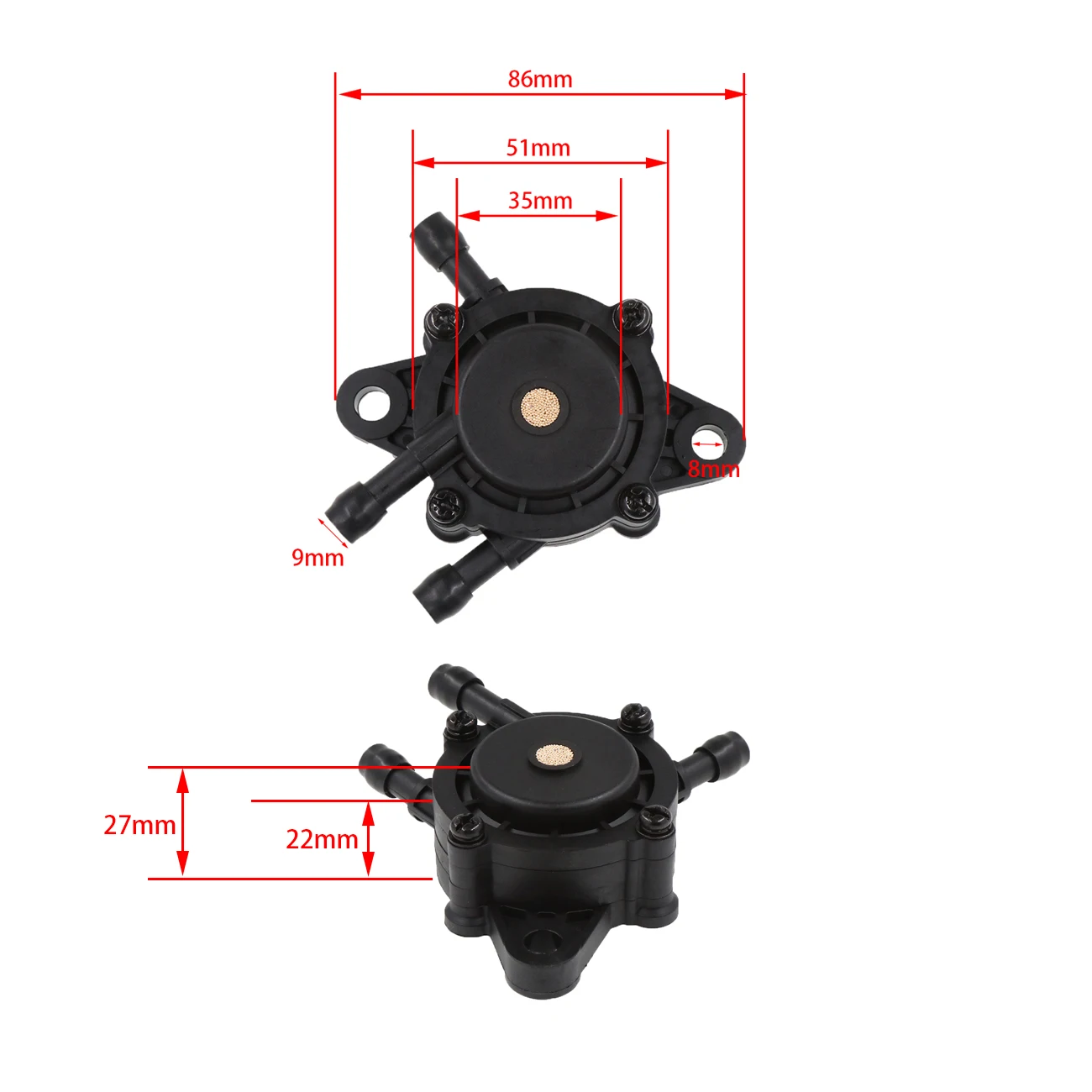 

Fuel Pump Fits Kohler KT715 KT725 KT730 KT735 KT740 KT74 LV625 LV675 LV680