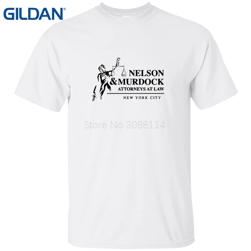 Фото Nelson Murdock Attorneys At Law футболки новая забавная брендовая одежда 100% хлопок короткий Nelson Murdock Attorneys At Law футболки новая забавная брендовая одежда 100% хлопок короткий