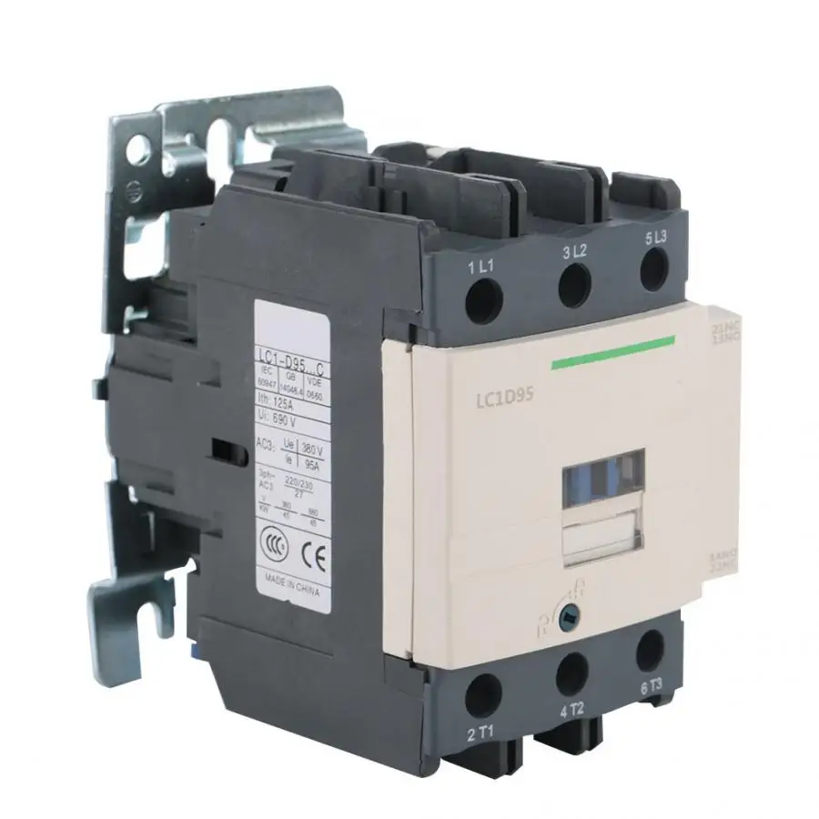 Контактор LC1D95 Новый электрический 220 Гц 3 полюсный катушечный контактор