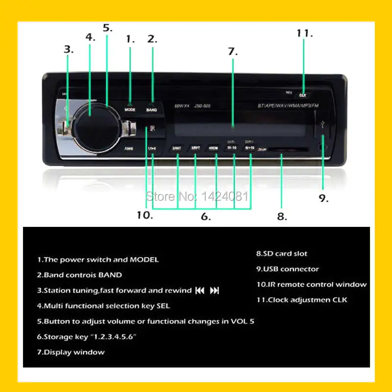 2019New Car Stereo Bluetooth V2.0 12V In-dash 1 Din FM автомобильное радио без ISO Aux вход приемник SD USB MP3 MMC