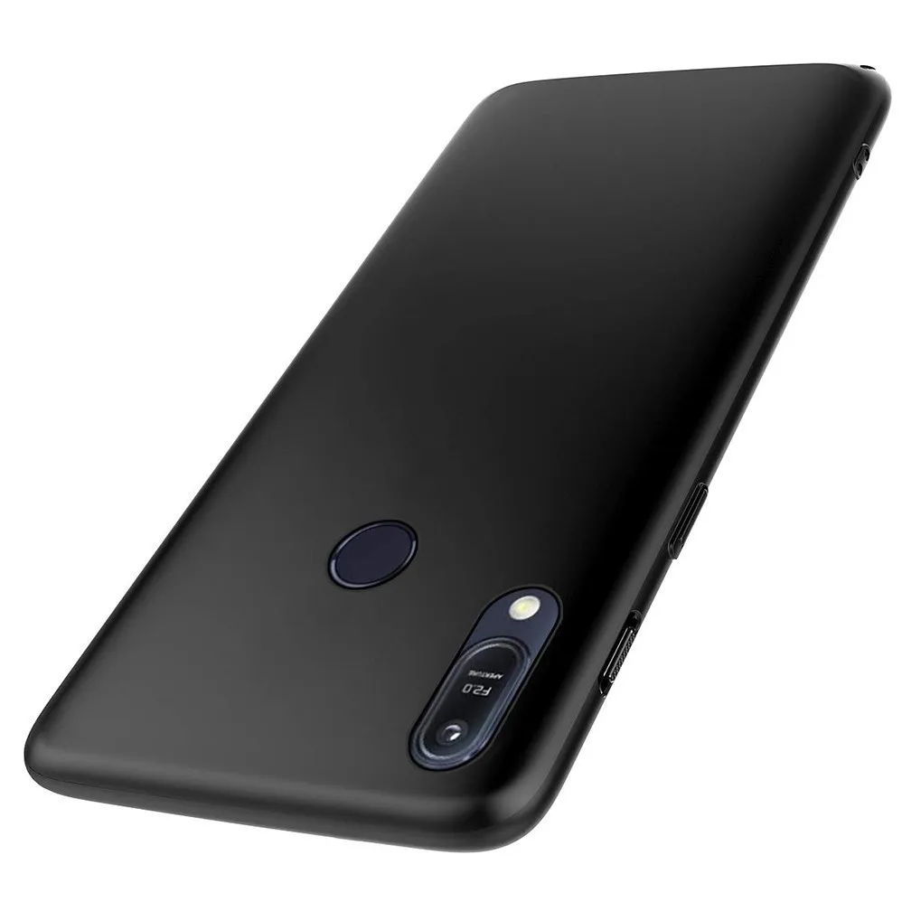 Матовый черный чехол для Asus Zenfone Max Pro M2 ZB631KL ZB633KL Мягкая силиконовая задняя крышка