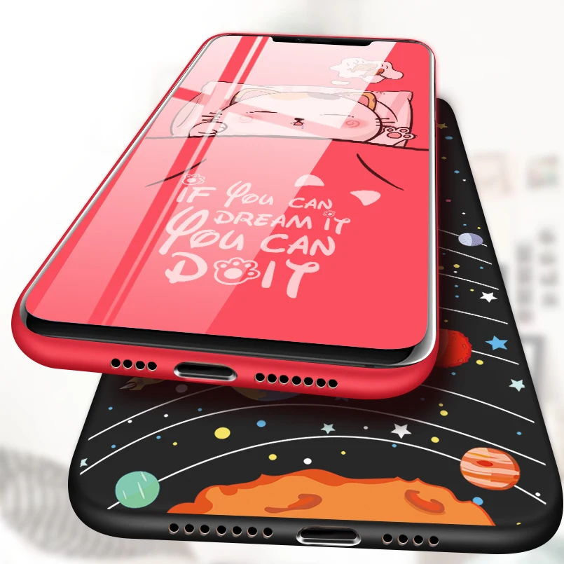 Милый мультфильм силиконовый чехол для huawei mate 20 Lite Мягкий бампер 10 Pro Funda Coque Capa |