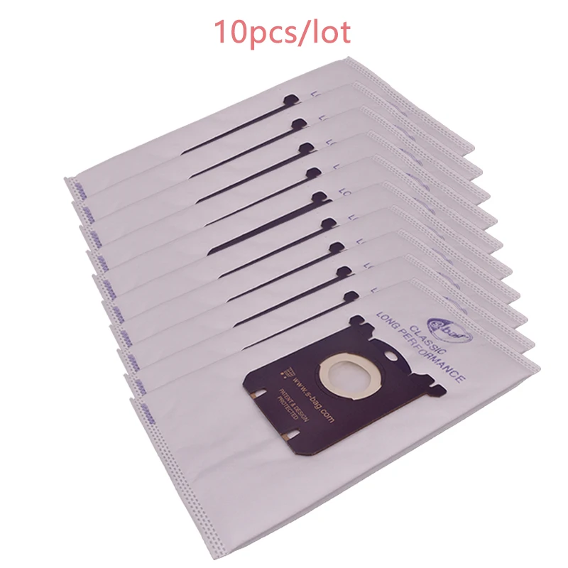 10 шт./лот. Мешка для сбора пыли с S сумка Philips Electrolux FC8021 FC8202 HR6999 HR8345 HR8514 HR8350 HR8352 HR8353