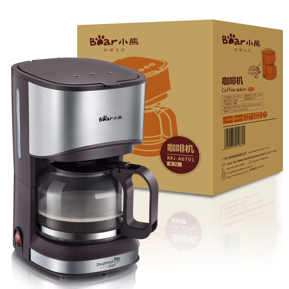Coffee Maker Kfj - A07v1 Continuous System Machine Household Fully Automatic Drip Small-sized Infusion Of Tea Pot | Бытовая техника