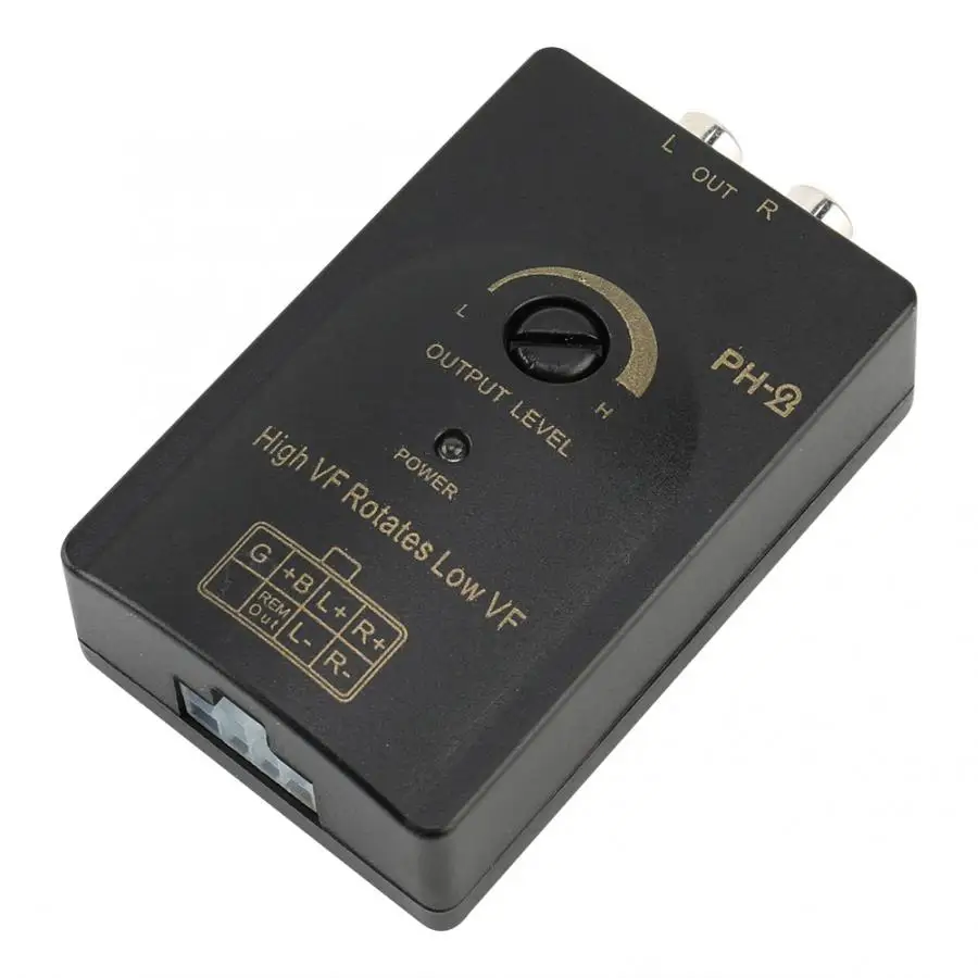 Автомобильные аксессуары автомобильный RCA выход Стереодинамик с высоким и