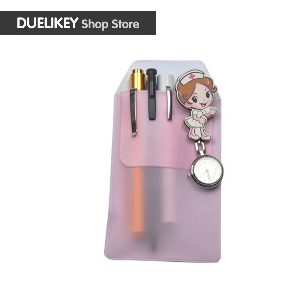 Convenientcarrying scrub transparent practical PVC material doctor bag nurse special pen insert leak-proof hospital supplies | Канцтовары