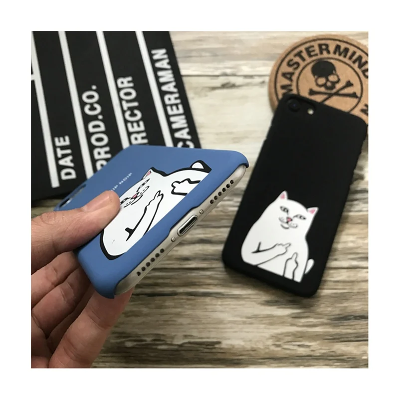 KISSCASE Забавный чехол для iPhone 7 8 Plus 6 6s Мультяшные милые Чехлы 5 5S SE |