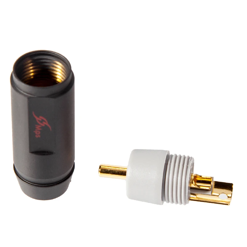 MPS Pioneer-10G HiFi красный медь RCA Plug 24 К позолоченный Лотос голова для CD DVD усилители