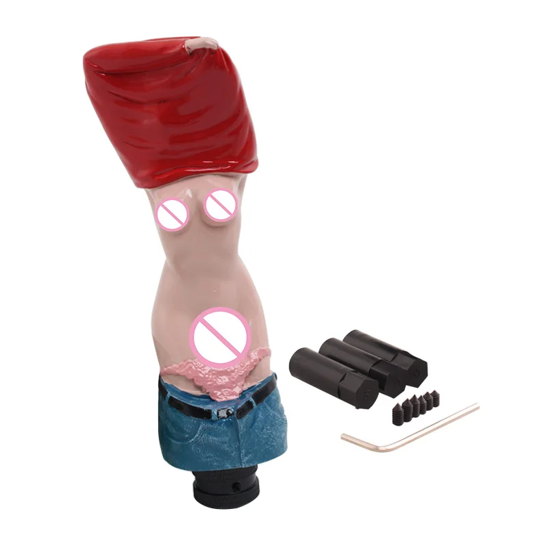 Red Goddess Series Semi-naked Sexy Lady Hot Girl Car Truck Manual Stick Gear Shifter Knob Lever Custom For Universal |