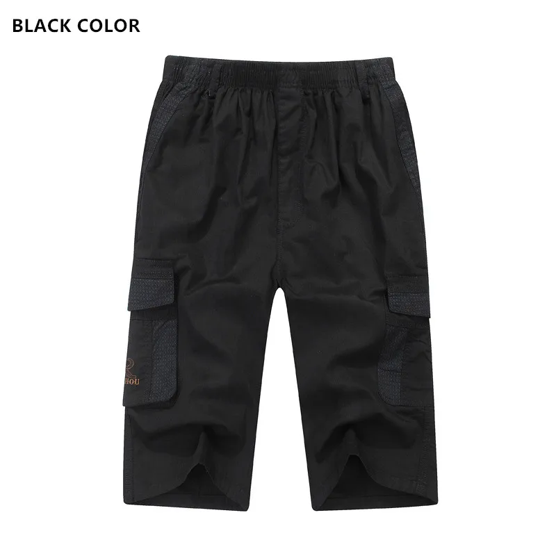 Брюки карго шорты для мужчин Modis летний спортивный хлопчатобумажный комплект