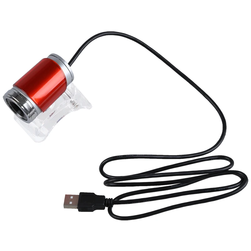 AAAJ USB 5 0 мегапиксельная веб камера с кристальным зажимом для ноутбука ПК красного