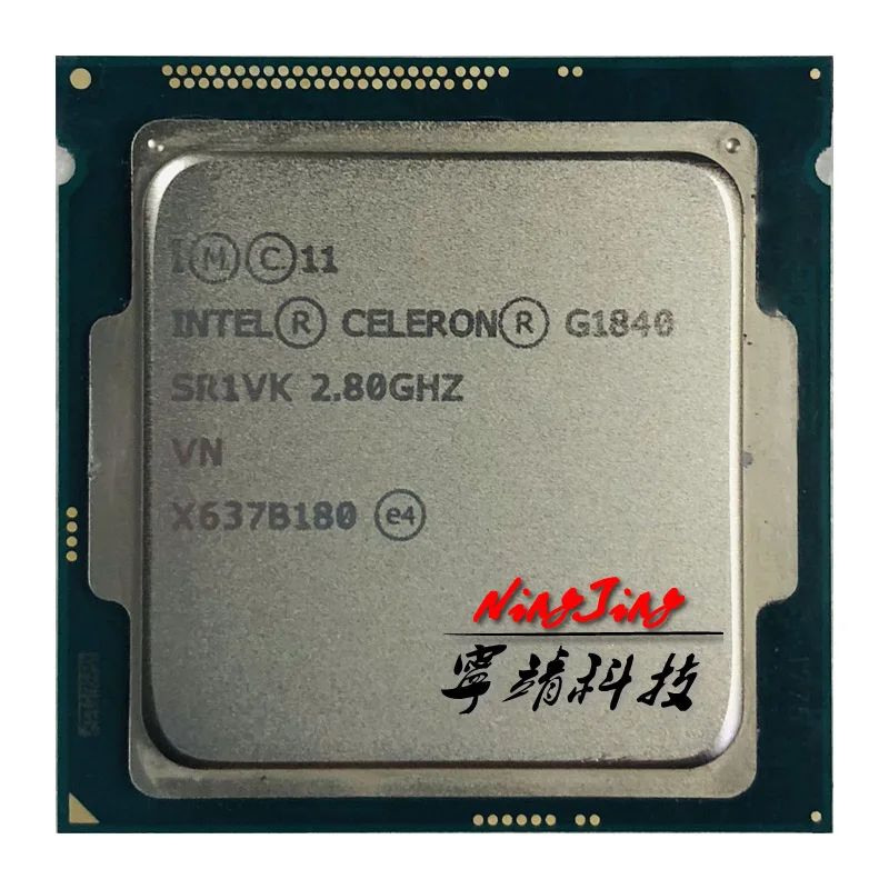 Двухъядерный процессор Intel Celeron G1840 2 8 ГГц двухпоточный Мб 53 Вт LGA 1150 | Компьютеры и