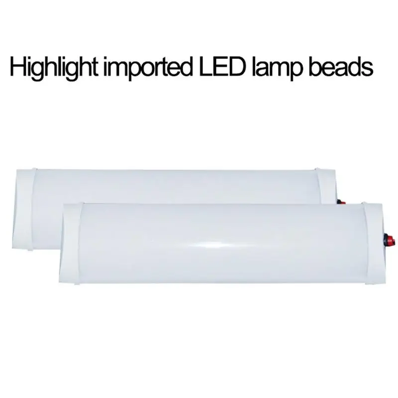 12V 24V Car Interior LED Light Bar Trunk Reading Lamp three-row roof light for Van Lorry Truck Camper Boat | Лампы и освещение