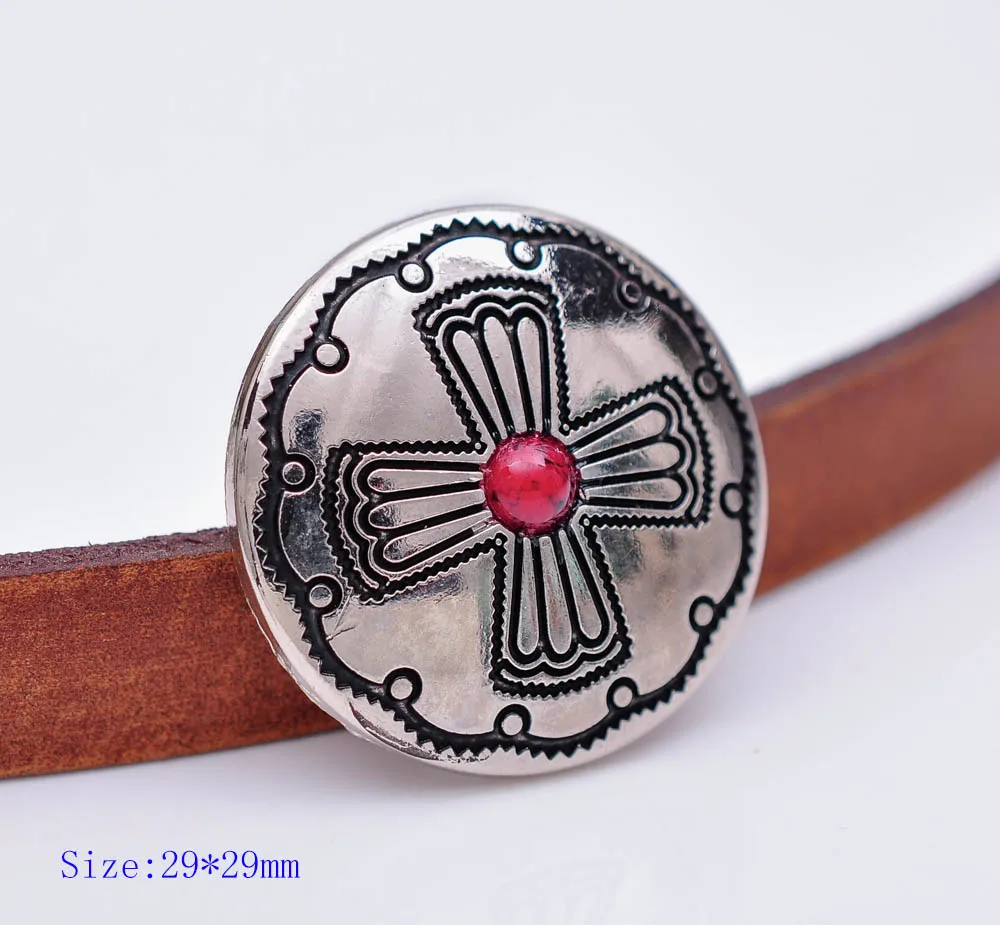 

10 шт. 29 мм серебристо-красный бисер Windwill крест выгравированы DIY ремесло седло коньки Винт Назад