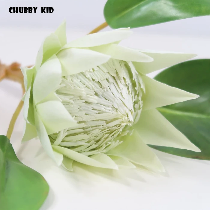 10 шт./лот! Оптовая продажа искусственные шелковые цветы Protea cynaroides украшение на