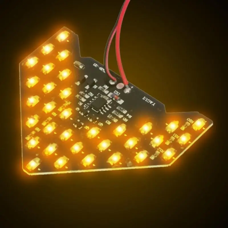 33SMD светодиодный светильник с зеркалом заднего вида и стрелкой панель указатель