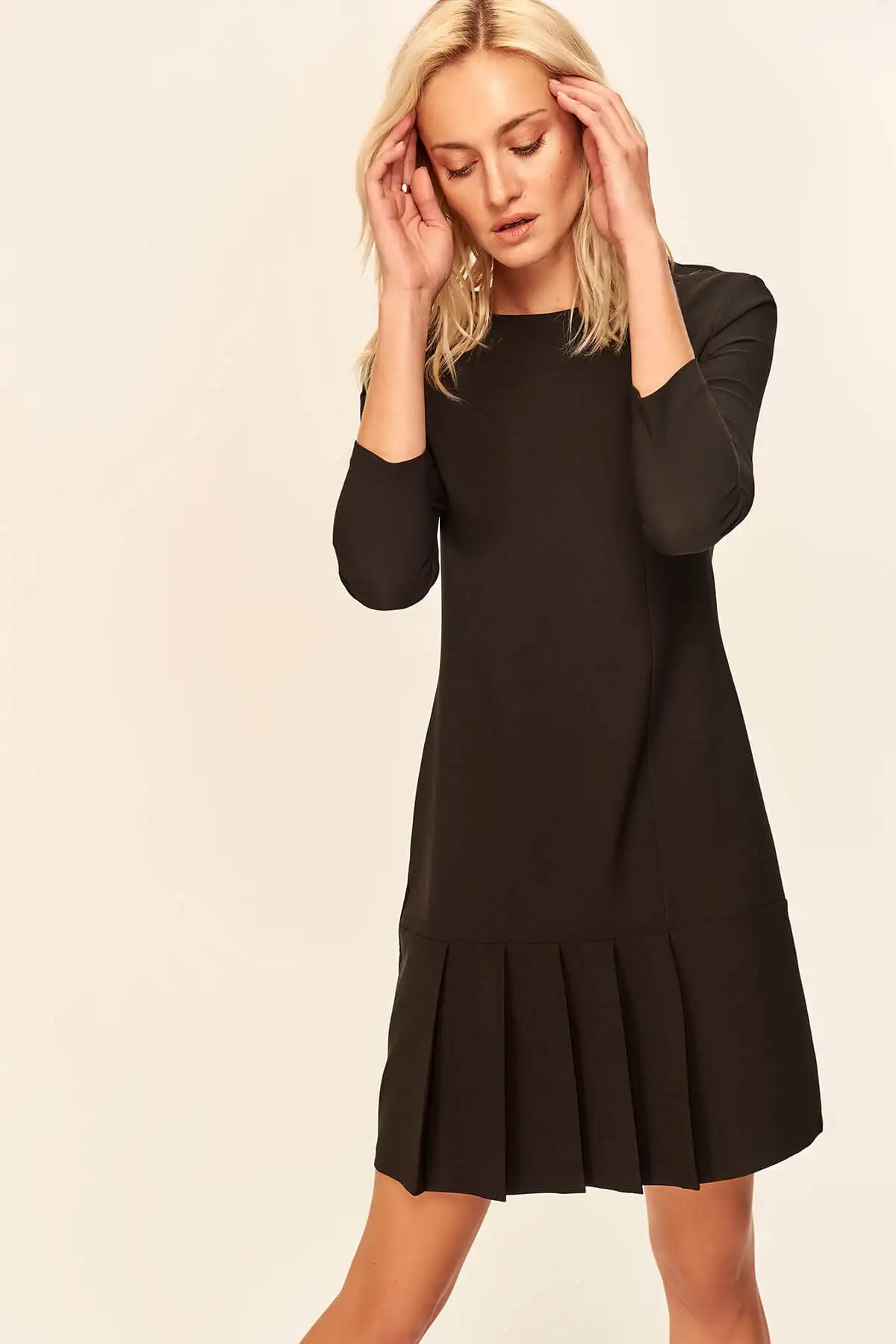 Trendyol Advanced Battery Black Dress TOFAW19BB0634 | Женская одежда
