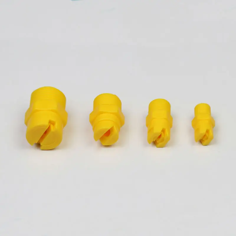 (10 шт./лот) 1/8 дюйма 1/4 3/8 1/2 PP vee jet плоская форсунка распылителя вентилятора