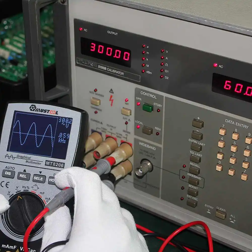 Модернизированный интеллектуальный цифровой осциллограф 2 в 1 MT8206 mustools