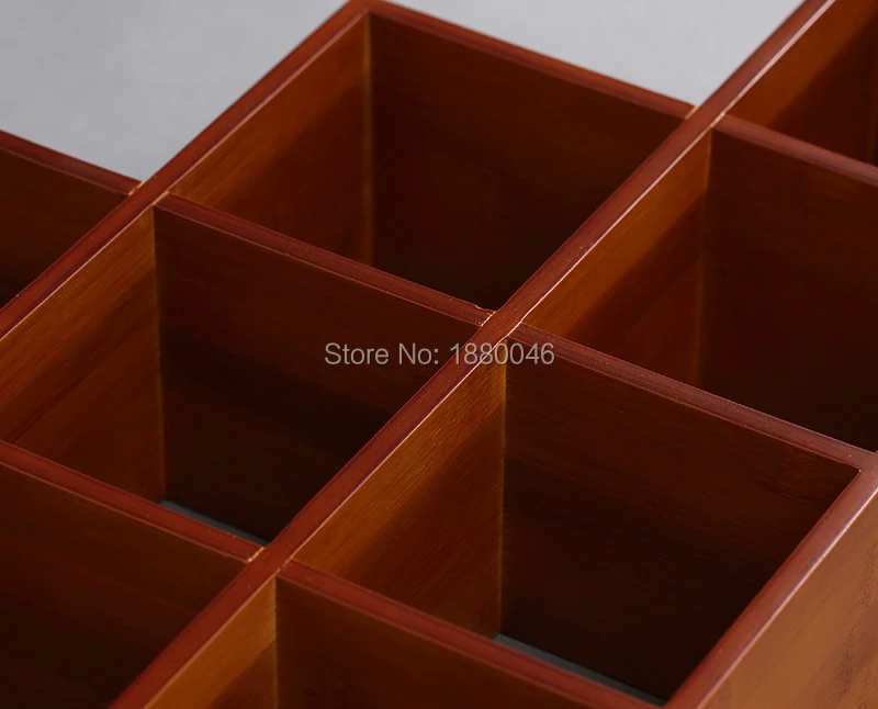 Высококачественная деревянная подставка для чая из бамбука полка чайных