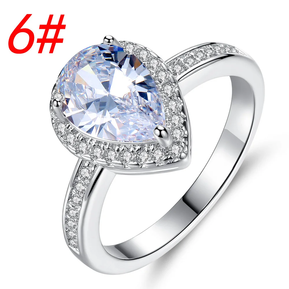 2019 Романтический лунный камень белое сердце кольцо с полудрагоценным камнем для