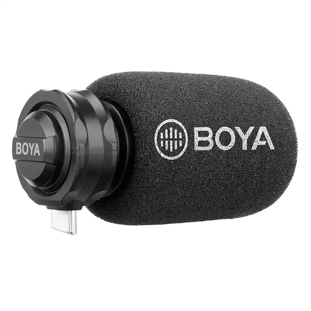 Топ предложения Boya By Dm100 микрофон для Android цифровой конденсаторный стерео