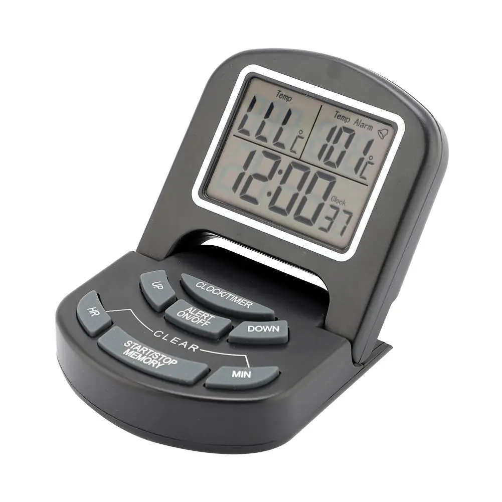 Digital Waterproof Alerts Timing Cooking Thermometer For BBQ Meat Food Tea | Дом и сад
