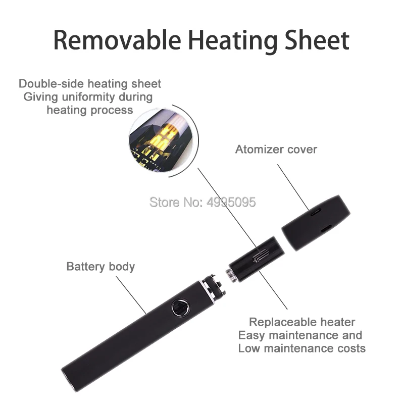 Оригинал Kamry Kecig 2 0 plus heat не горит улучшенная версия 650 мАч батарея электронная