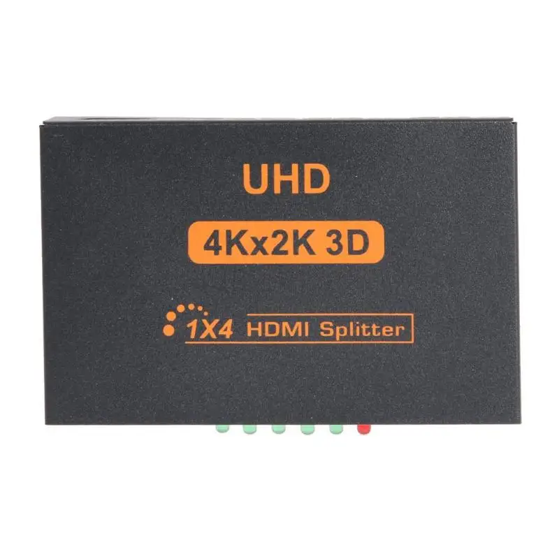 EU/UK штекер металлический корпус UHD 3D 4 к 2 Full HD 1080 p HDMI разветвитель порта