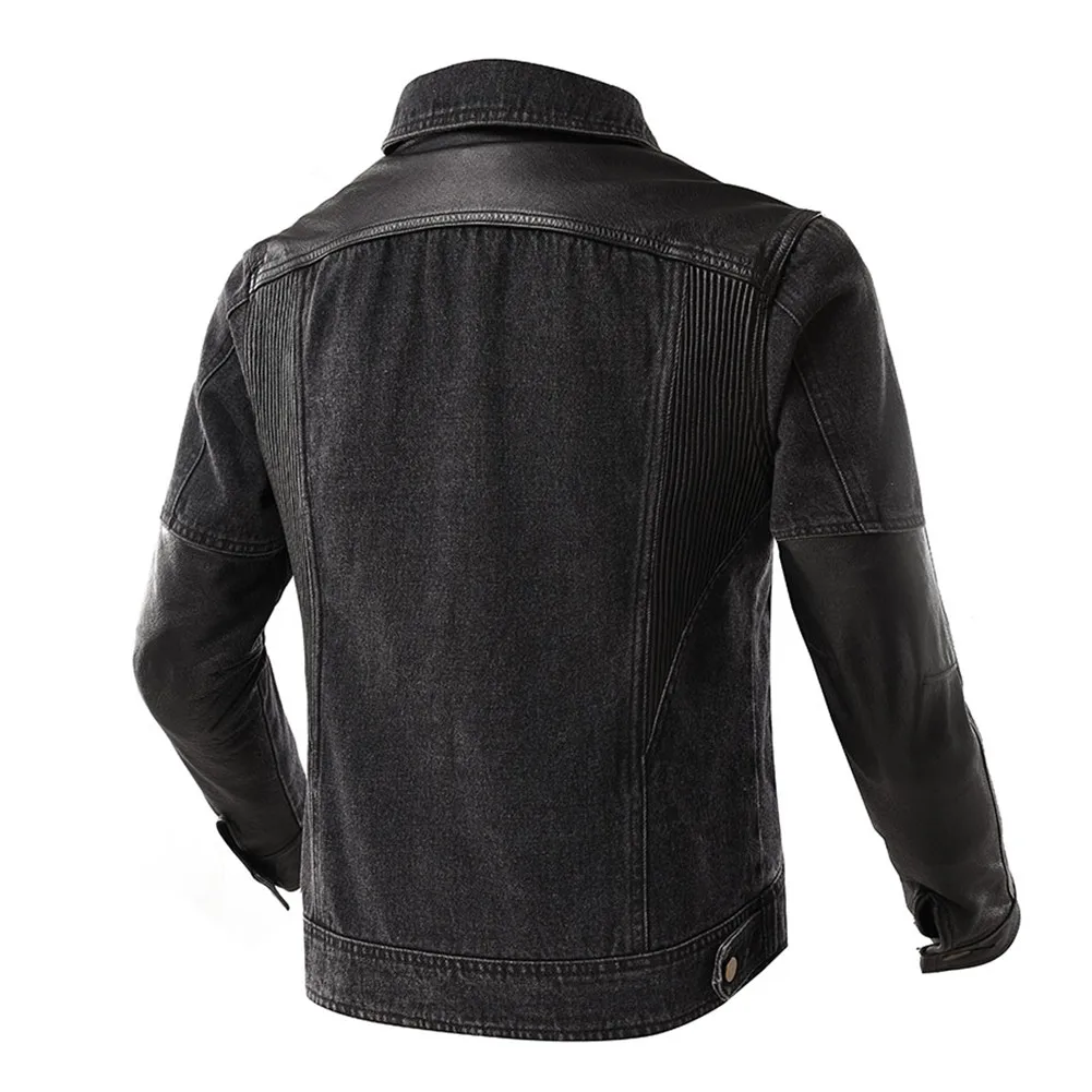 SCOYCO Classic Motorcycle Denim Jacket Retro Wearproof Elbow Protective Vintage Motor Street City JK53 Jackets | Автомобили и