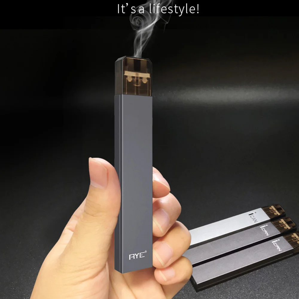 RYE Mini Pod Vape Pen Ican 210 мАч 1 0 мл многоразовая электронная сигарета с большим