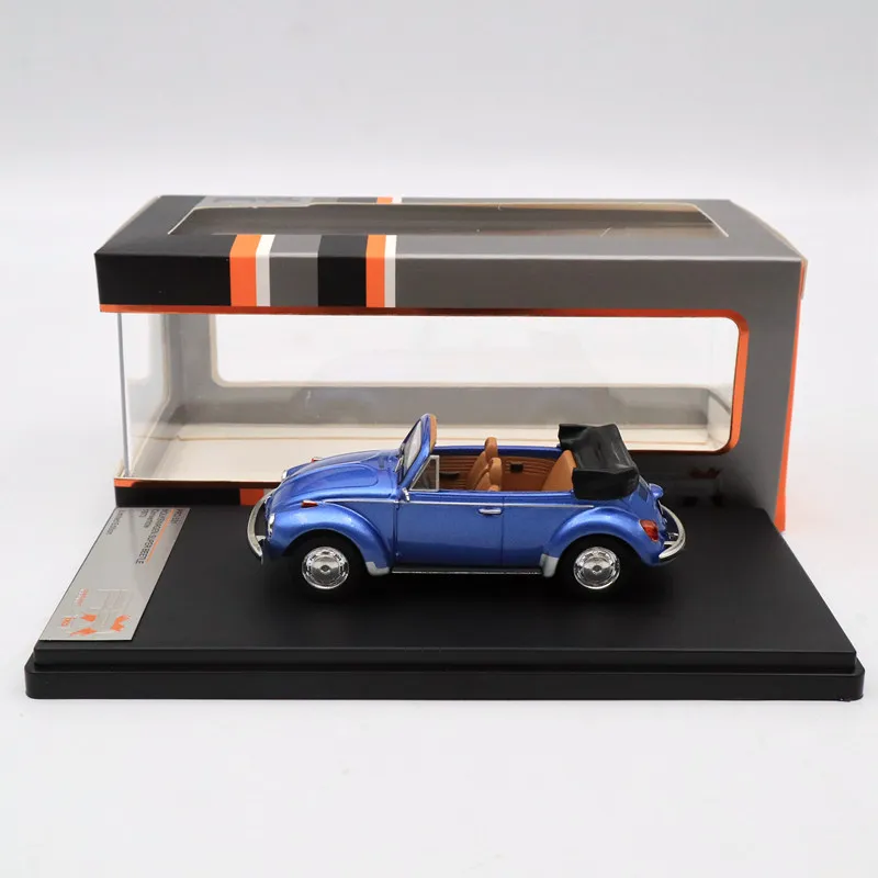 Премиум X 1:43 для V SW SUPER BEETLE 1973 Кабриолет металлик синий PRD531 литье под давлением