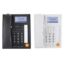 Проводной телефон KX-883CID двухпортовый Удлинитель Набор проводной телефон с громкой связью с четким звуком домашний телефон