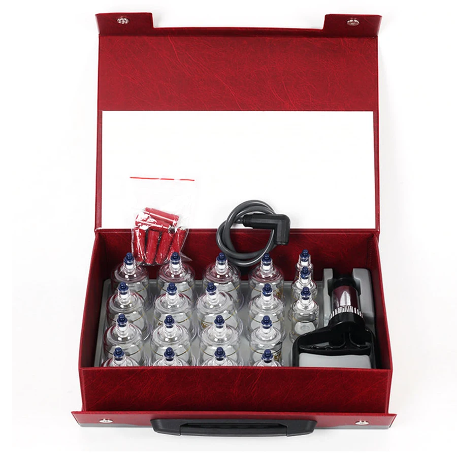 

Vacuum Cupping Cans Set Baugan Suction Cups Massage Ventouse Anti Cellulite Cupping Set Bank Physical Therapy Acupunture Jars
