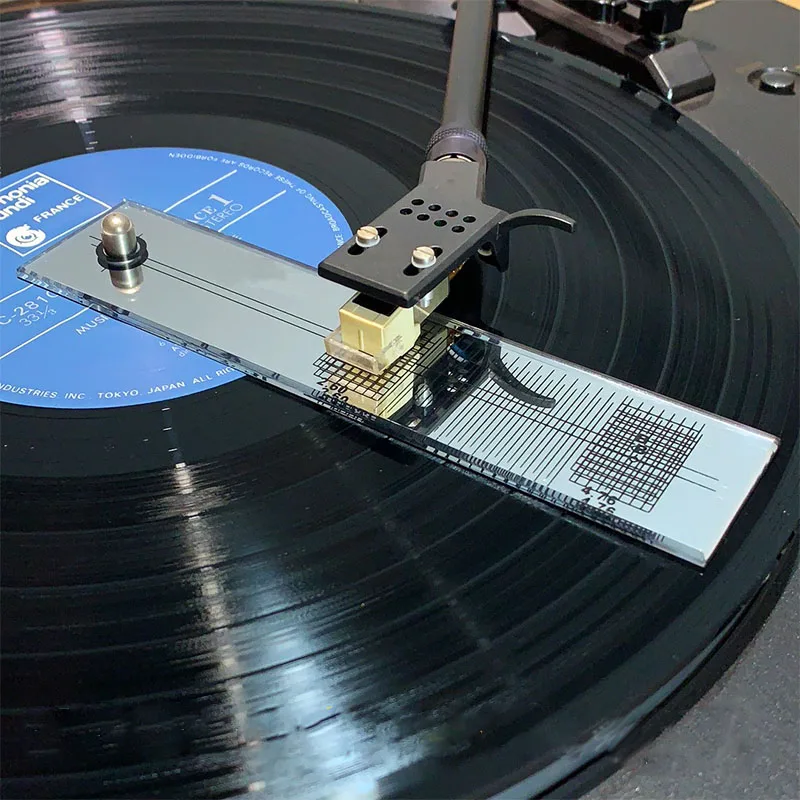 Виниловый картридж LEORY LP стилус линейка регулировки угла/калибровочного датчика