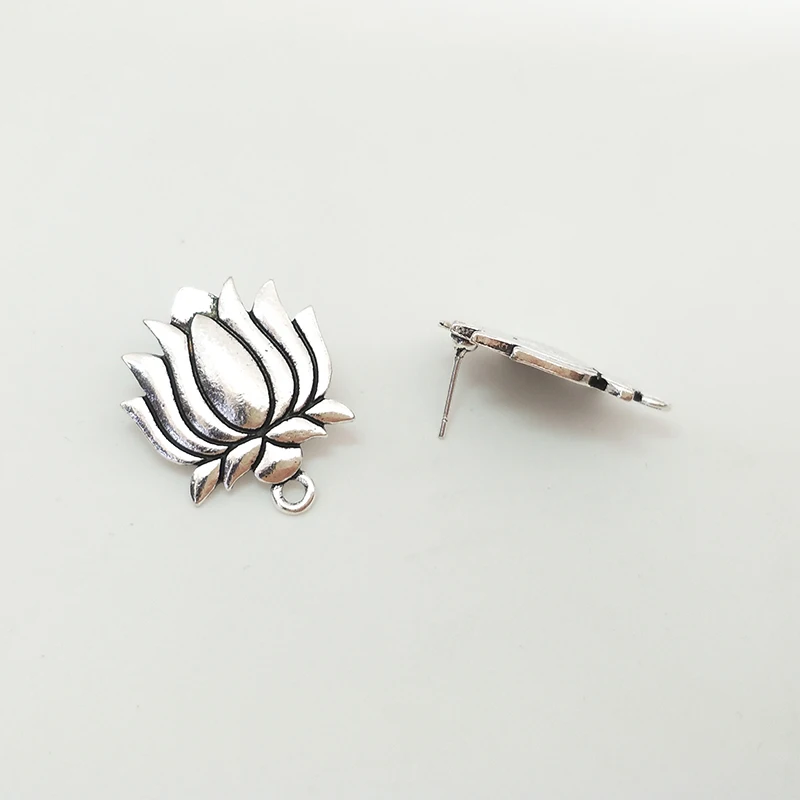 6 шт. коннекторы для сережек из цинкового сплава|earring base|base earringsconnector earring |