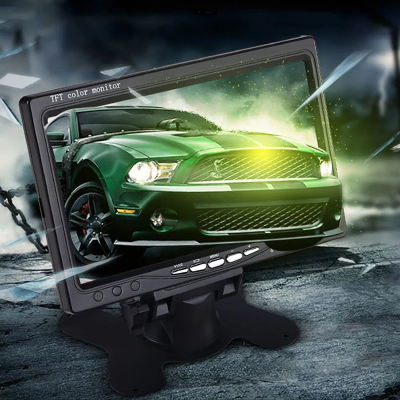 Автомобильный 7-дюймовый 1024X600 ультратонкий ЖК-дисплей Hd Vga интерфейс аудио-видео
