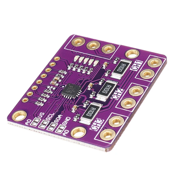 CLAITE 1 шт. INA3221 I2C выходной ток усилитель модуля монитора мощности с тройной стороны