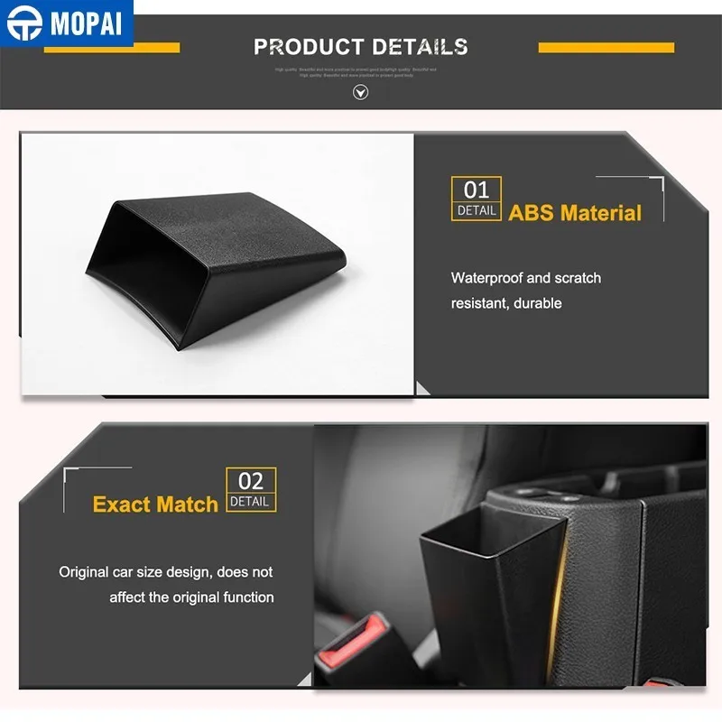 MOPAI укладка для джипа компас 2017 + ящик хранения в подлокотнике автомобиля