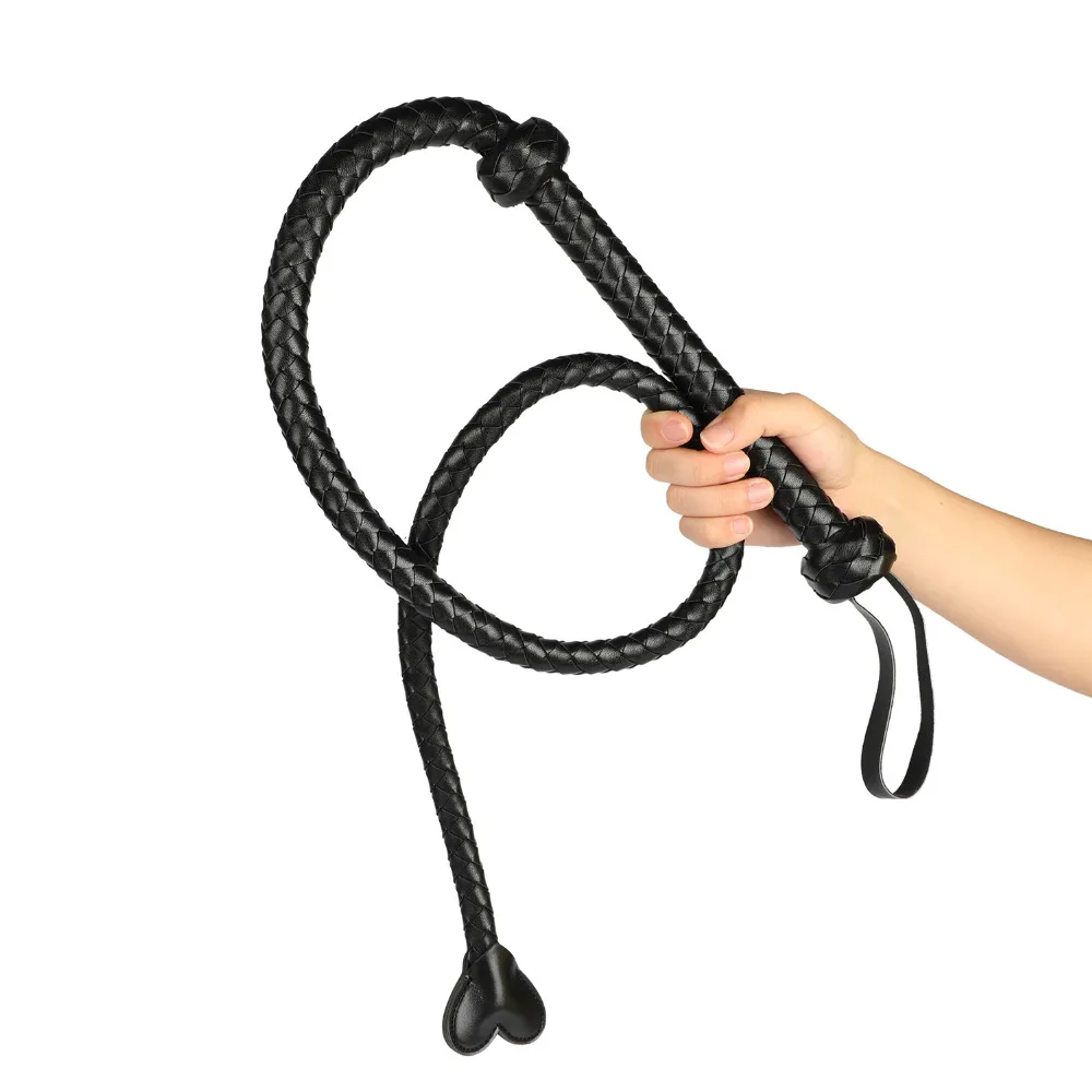 1.3m Fetish PU leather Sex Spanking Whip Toys Bdsm Bondage Flirting Foreplay Products For Men &amp Women Tools Sale | Красота и