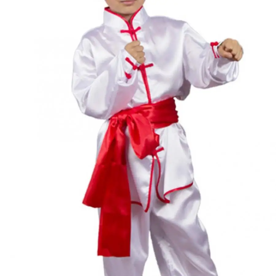 Традиционный китайский костюм кунг фу детская форма TaiChi спортивная одежда с