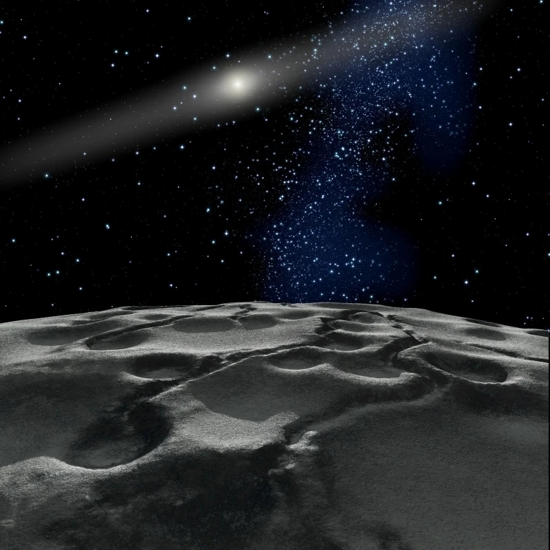 Quaoar это большой Kuiper Belt Object orbiting beyond Pluto Poster Print (25x31)|Таблички и знаки| |