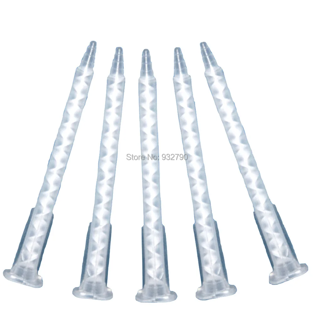 

Pack of 5 Epoxy Resin Static Mixing Tube AB Glue Adhesive Acrylic Glue Mixing Nozzle Resin Static Mixer Epoxies Mixing Nozzles