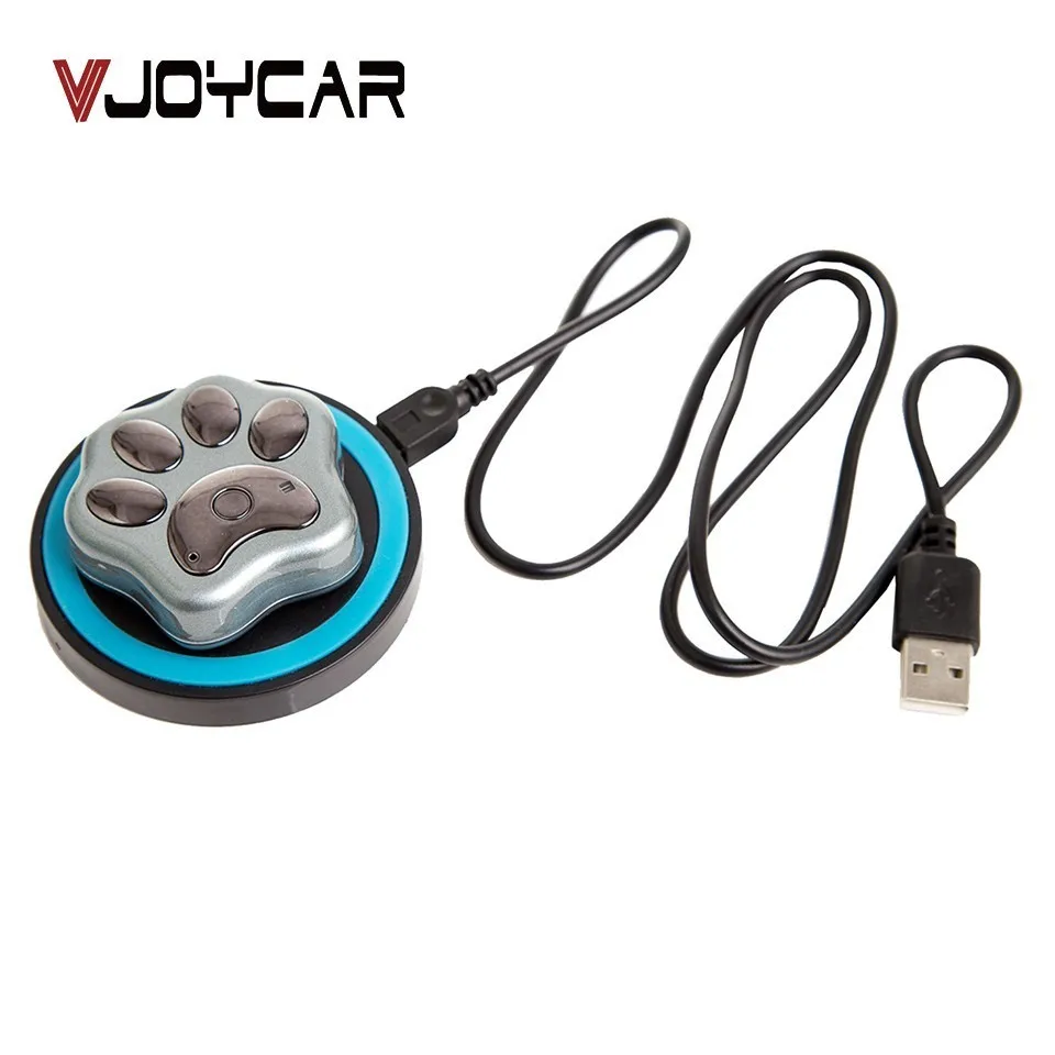 Мини ошейник VJOYCAR V32 с GPS трекером Wi Fi положение GMS защита от потери для кошек и